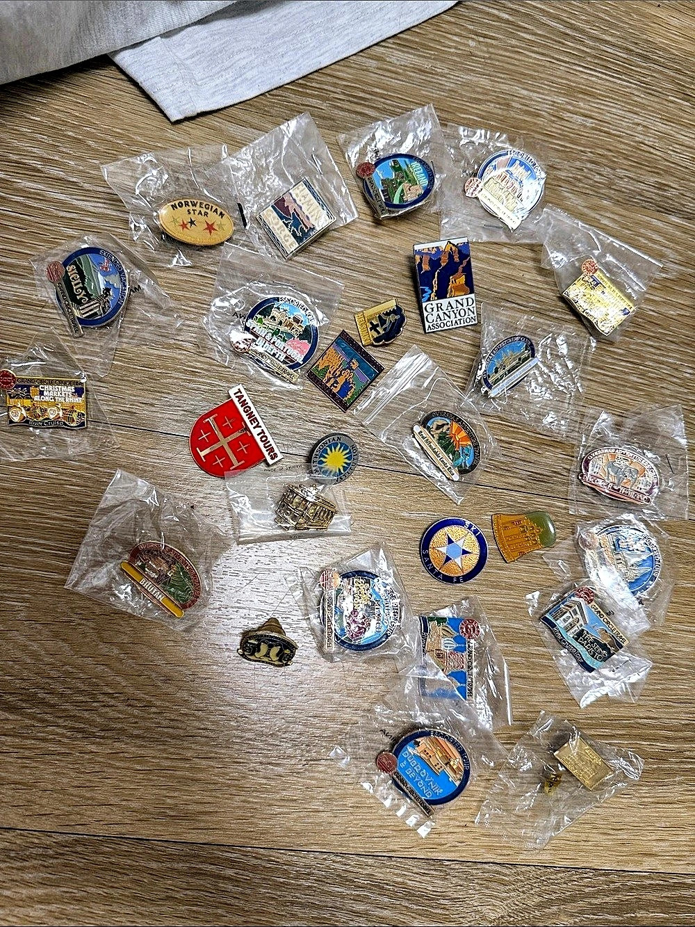 26 Assorted world country Travel Souvenir Pins